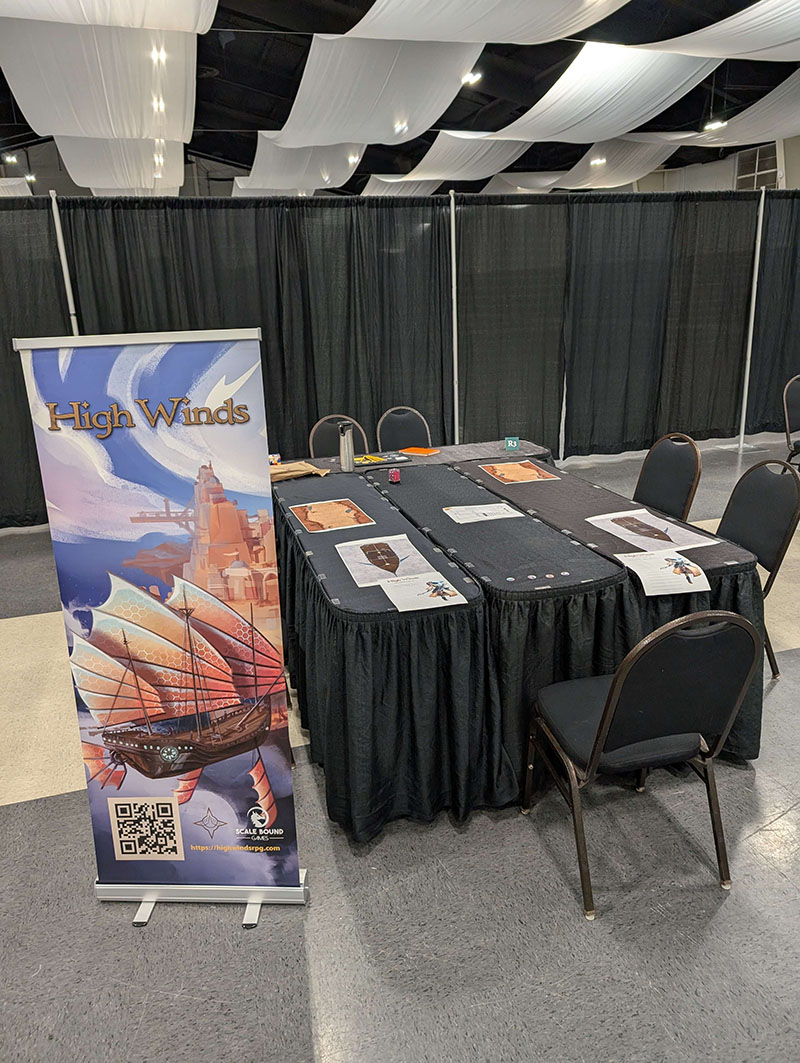 Play High Winds at conventions